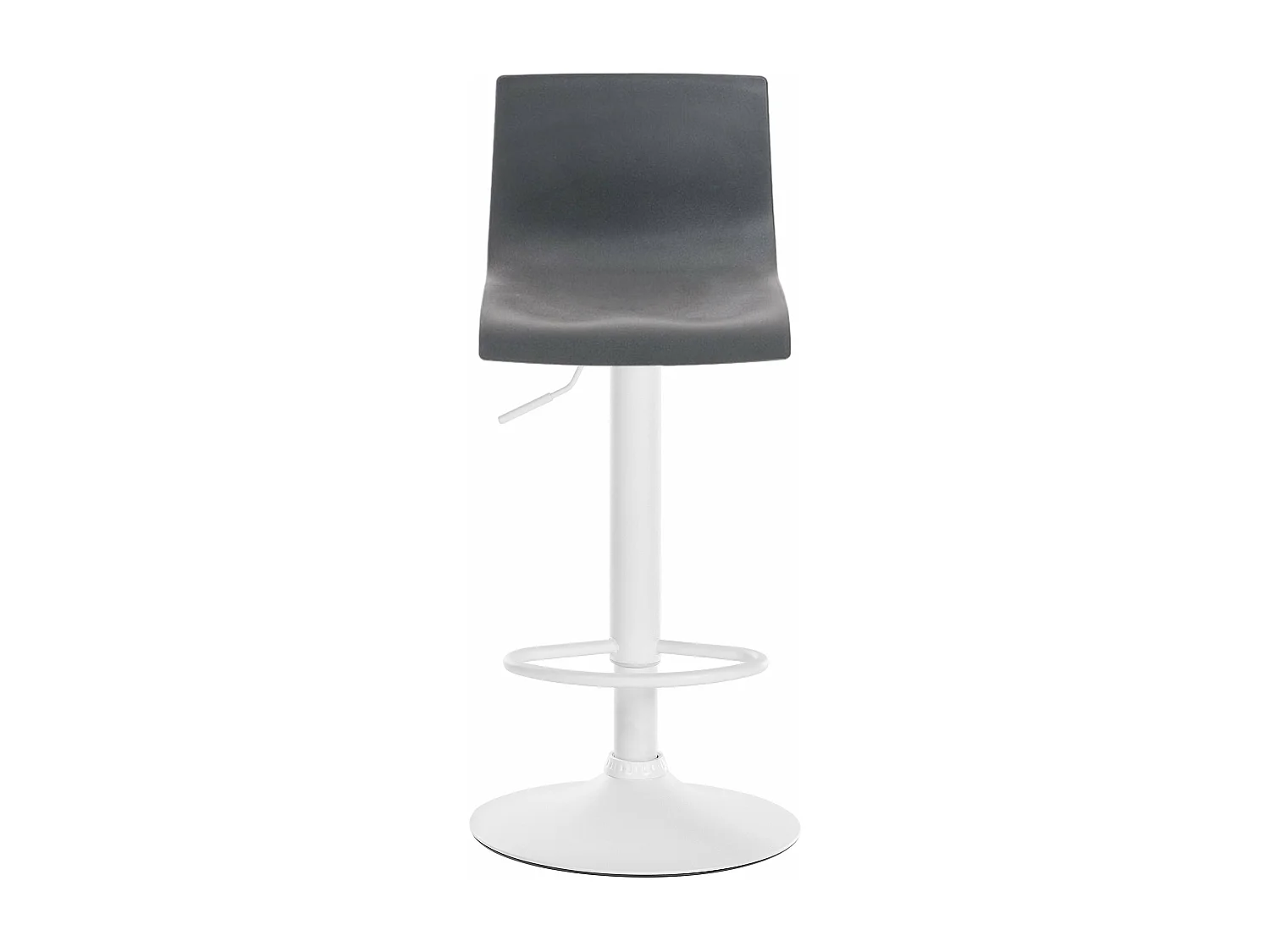 Tabouret de bar x1 métal blanche 39 x 36 x 84 cm 10_0004984