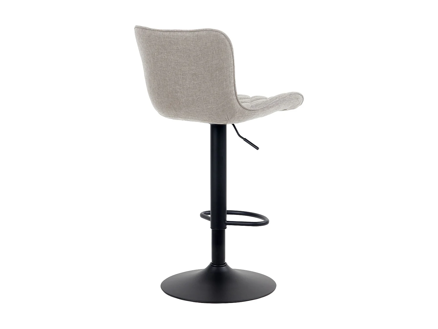 Lot de 2 tabourets métal argentée 48 x 54 x 83 cm 10_0004139