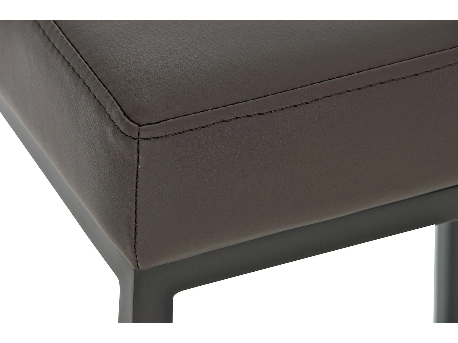 Tabouret de bar x1 métal marron 37 x 37 x 85 cm 10_0005244