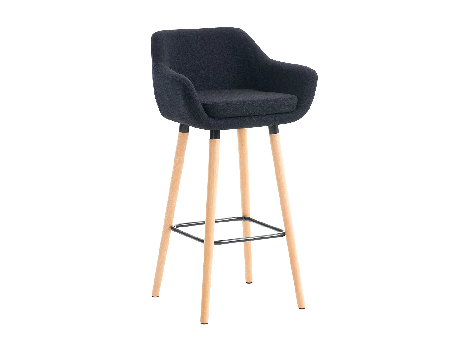 Tabouret de bar lounge métal marron 55 x 46 x 99 cm 10_0004926