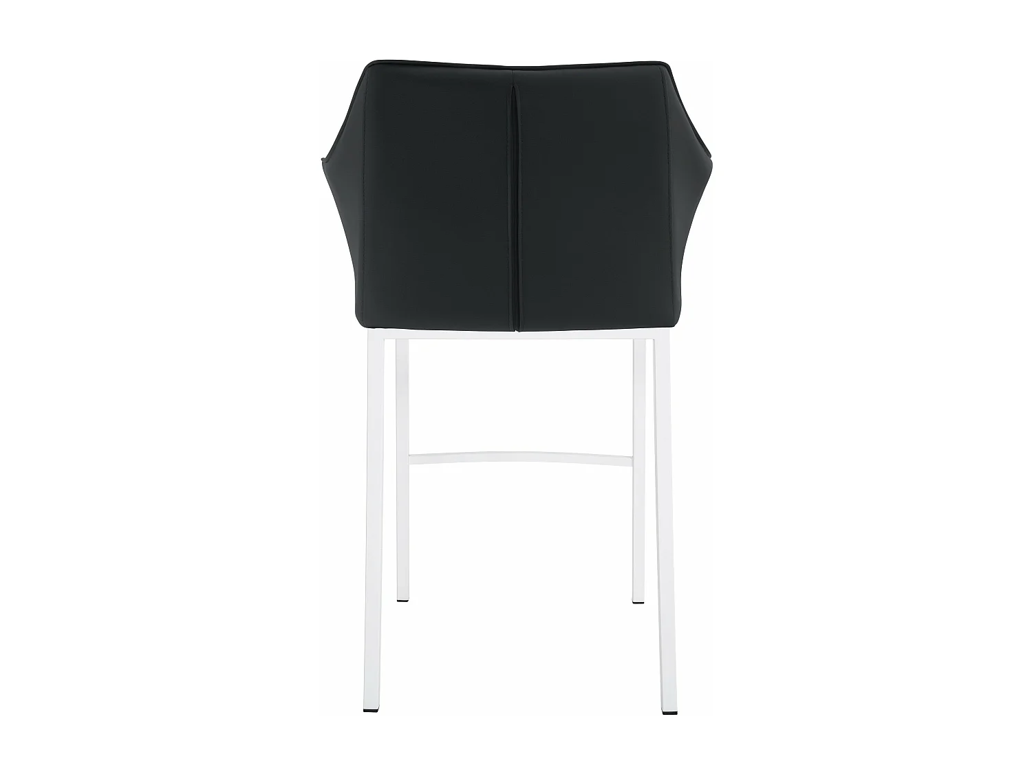 Tabouret de bar chaise métal blanche 64 x 48 x 110 cm 10_0004732