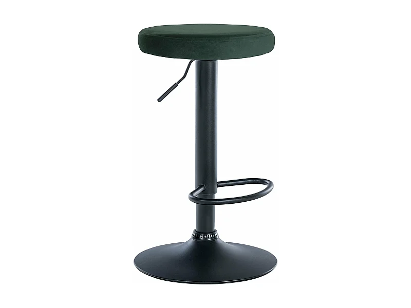 Tabouret de bar x1 métal argentée 38.5 x 38.5 x 60 cm 10_0005354