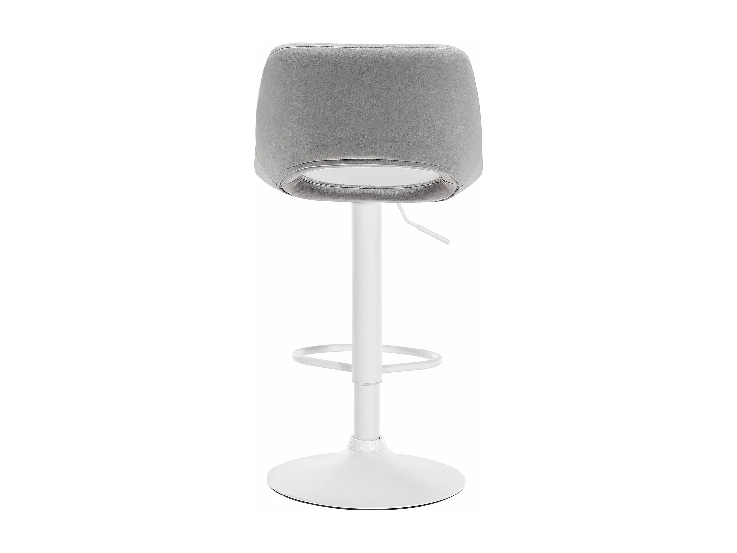 Tabourets de bar chaises métal blanche 42 x 46 x 86 cm 10_0004089