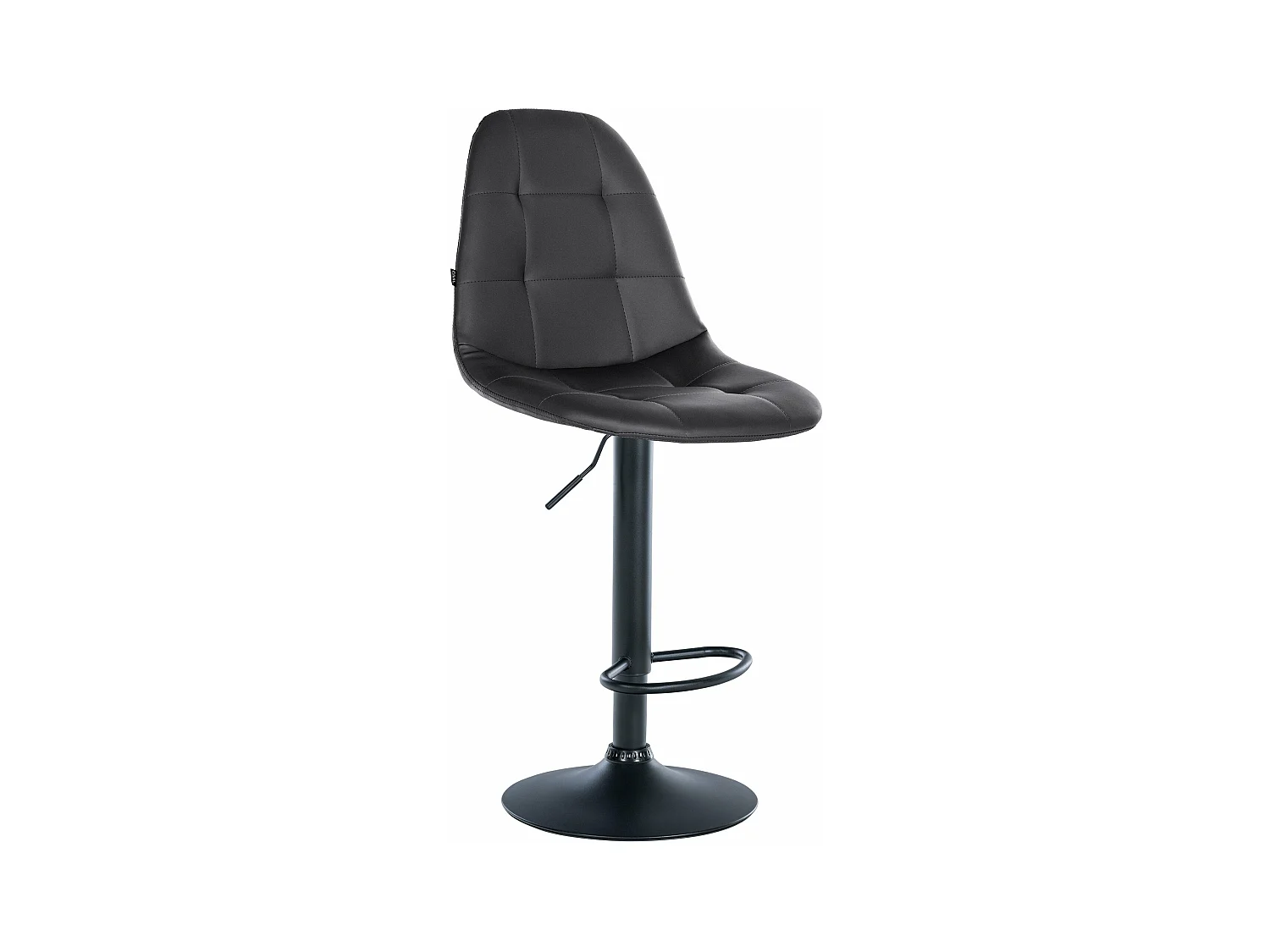 Tabouret de bar x1 métal argentée 47 x 56 x 58 cm 10_0004818