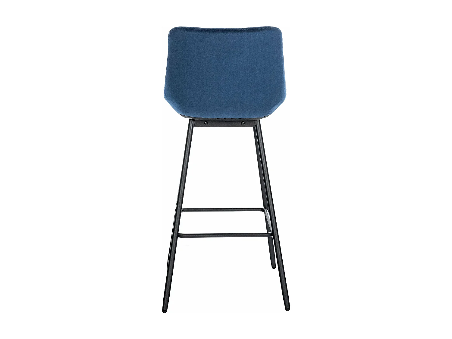 Tabouret de bar x1 métal bleue 49 x 56 x 104 cm 10_0005462