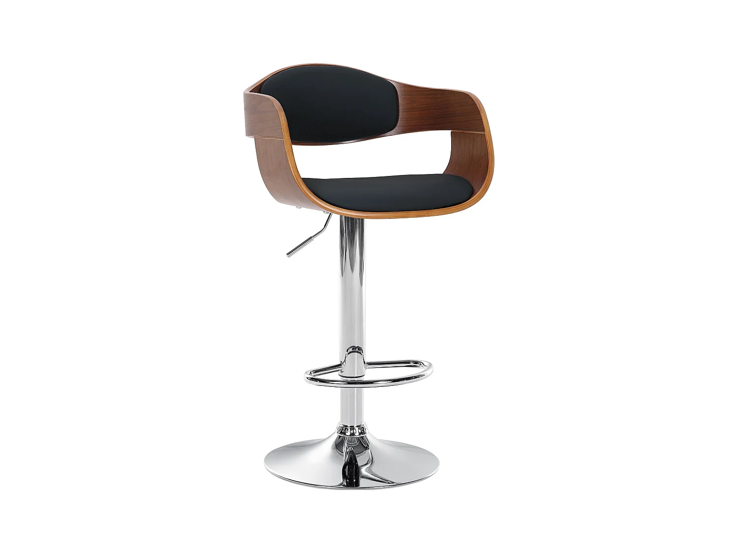 Tabouret de bar x1 métal marron 50 x 48 x 88 cm 10_0005042