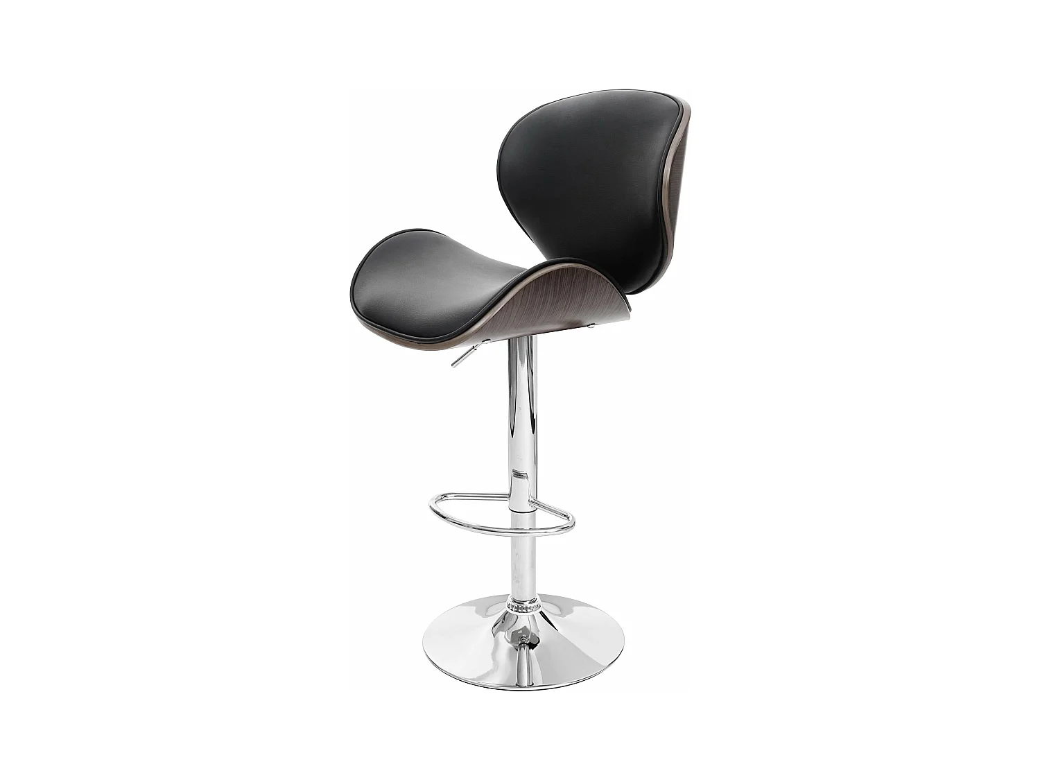 Tabouret de bar x1 bois marron 44 x 37 x 49 cm 04_0008579