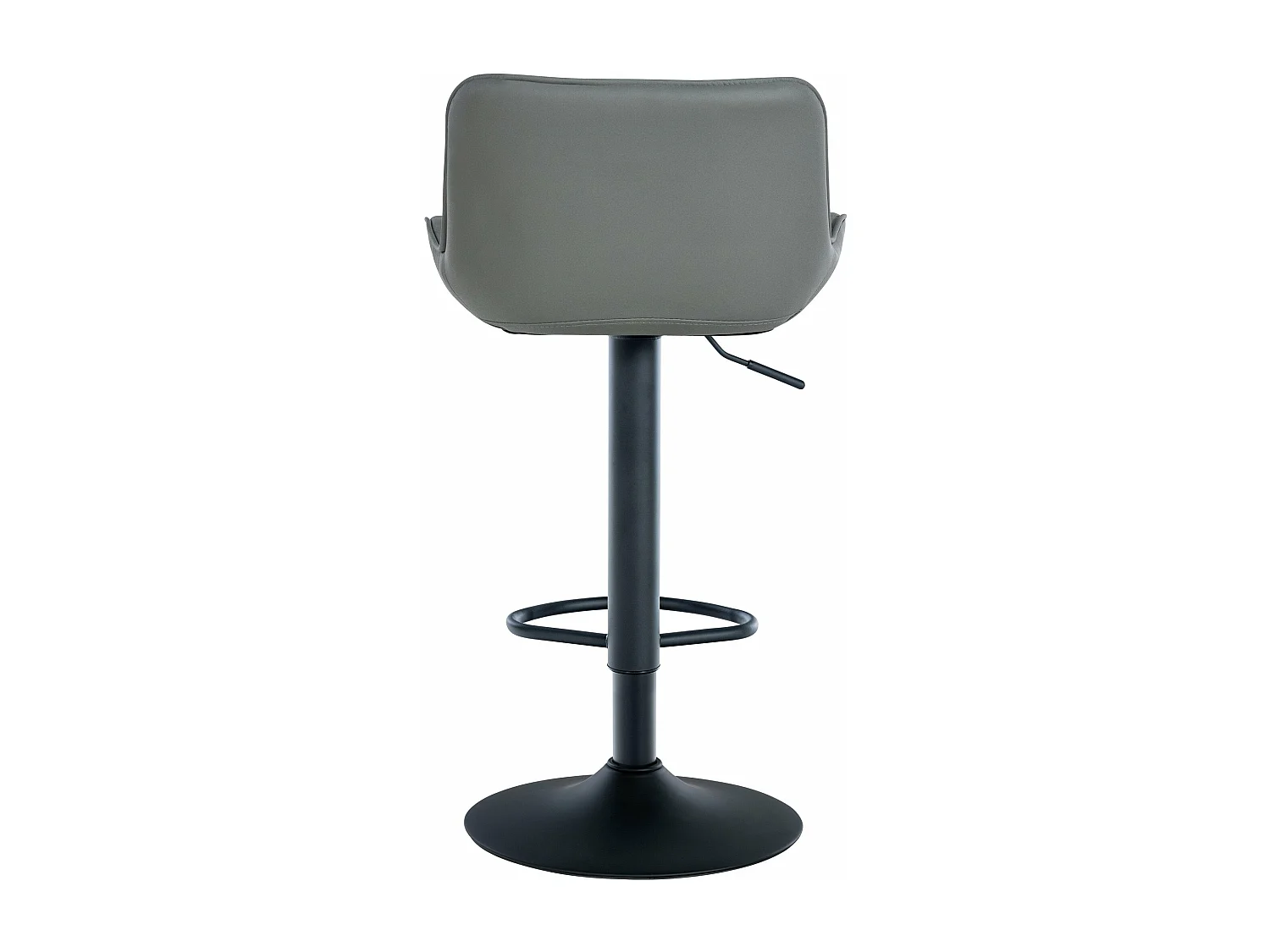 Tabouret de bar x1 métal grise 48 x 54 x 81 cm 10_0005226