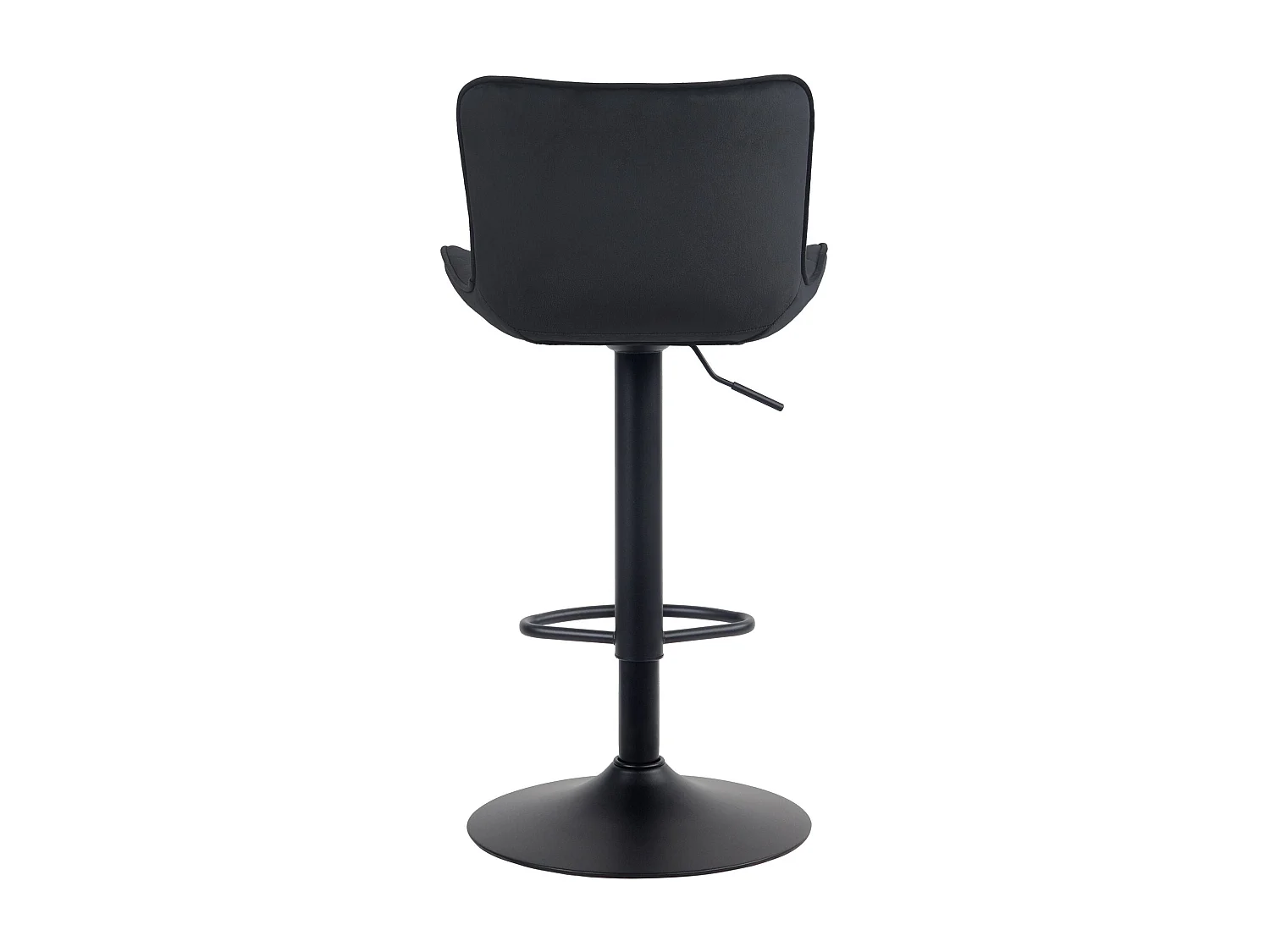 Tabouret de bar x1 métal argentée 48 x 54 x 83 cm 10_0004860