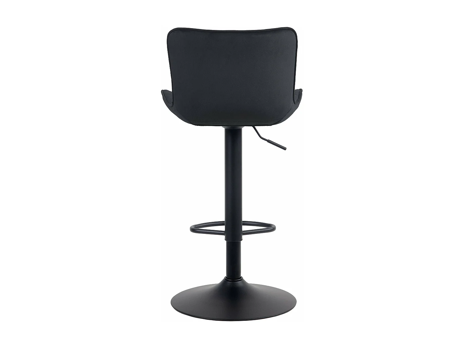 Tabouret de bar x1 métal argentée 48 x 54 x 83 cm 10_0004860