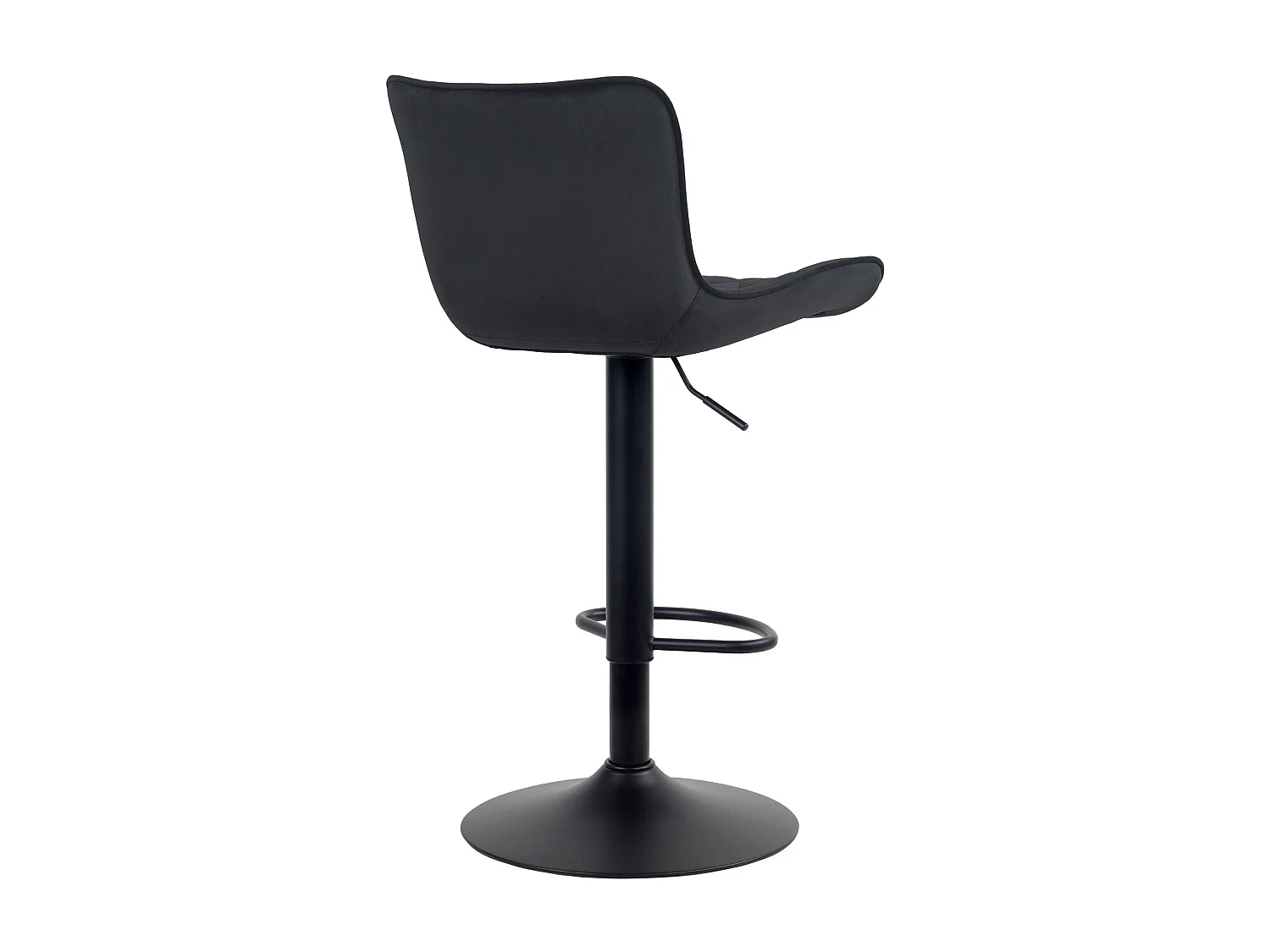 Tabouret de bar x1 métal argentée 48 x 54 x 83 cm 10_0004860
