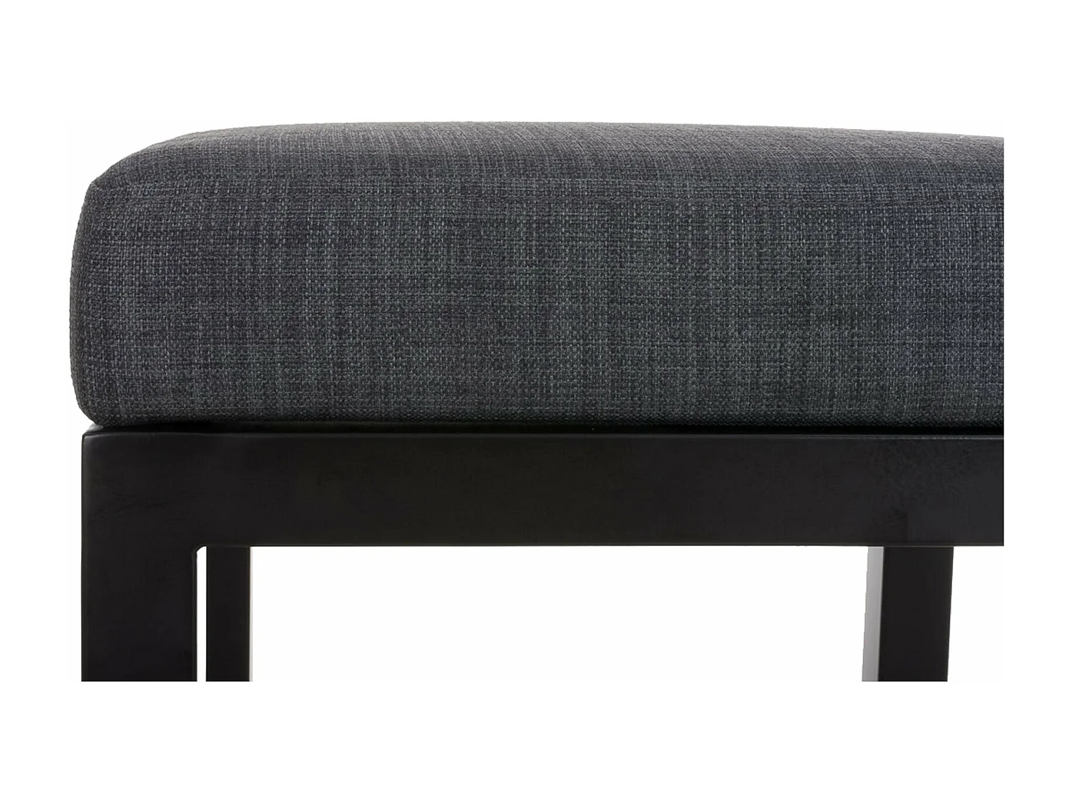 Tabouret de bar x1 métal grise 41 x 41 x 85 cm 10_0005413