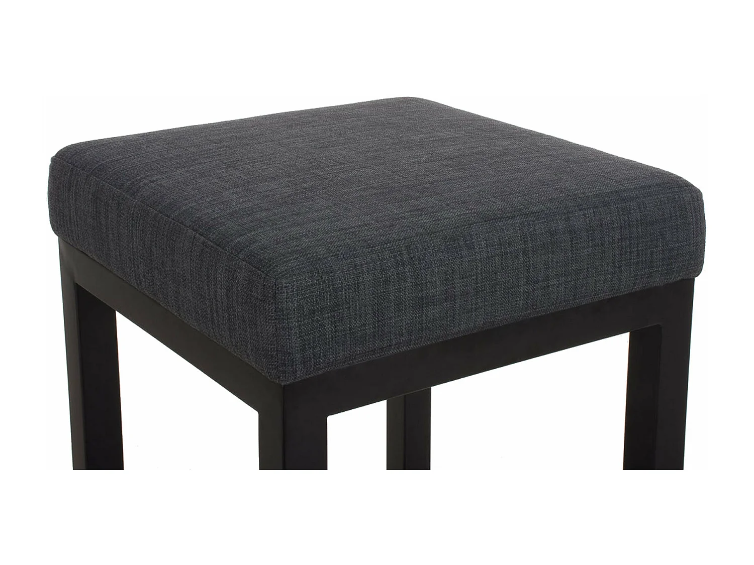 Tabouret de bar x1 métal grise 41 x 41 x 85 cm 10_0005413