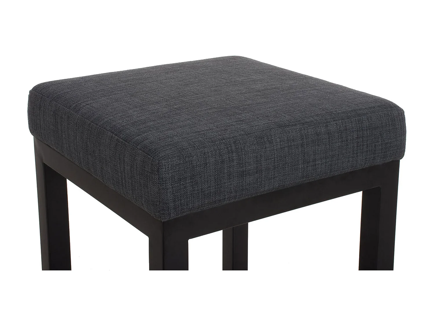 Tabouret de bar x1 métal grise 41 x 41 x 85 cm 10_0005413