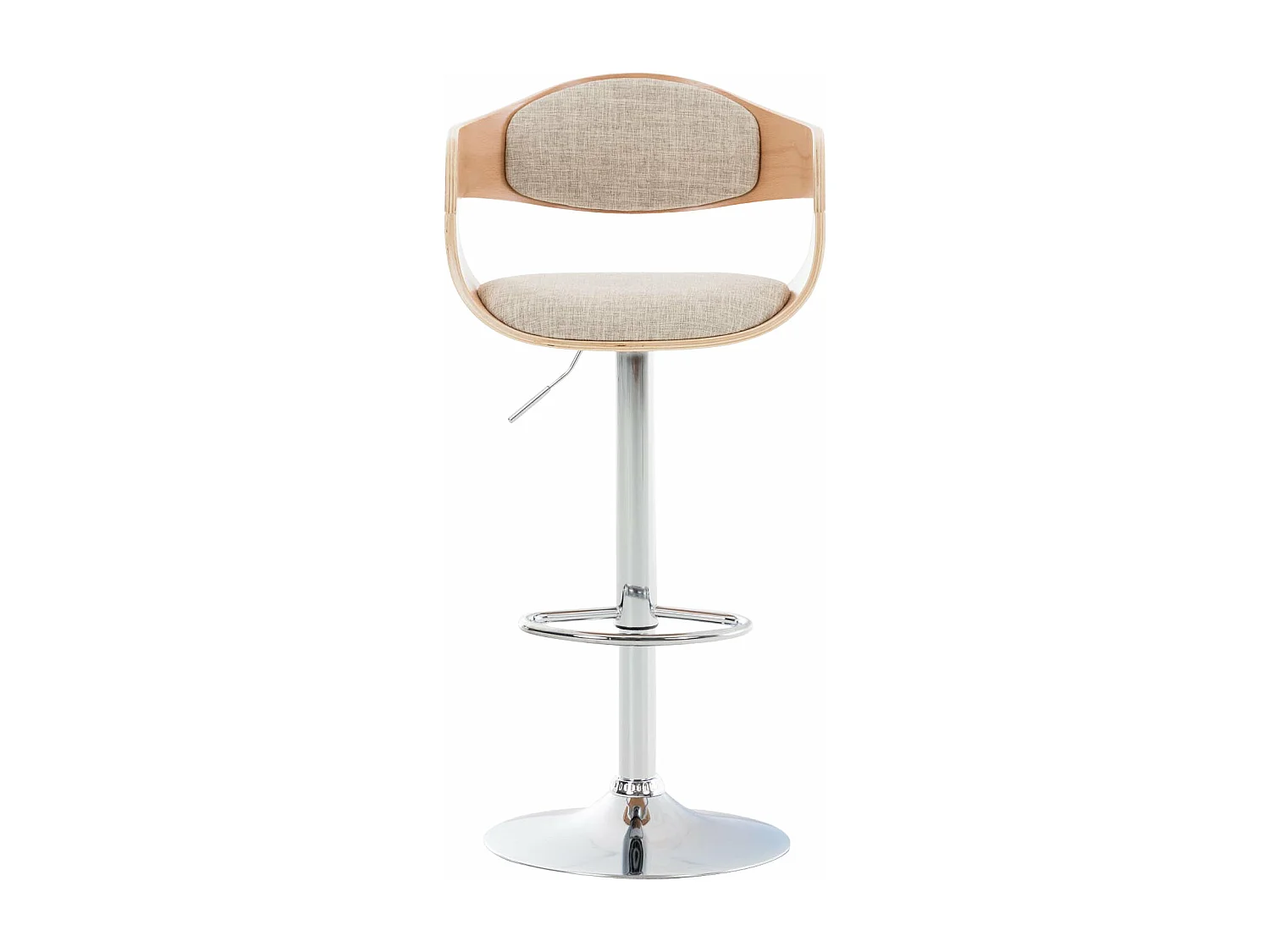 Tabouret de bar x1 bois marron 50 x 48 x 88 cm 10_0005050