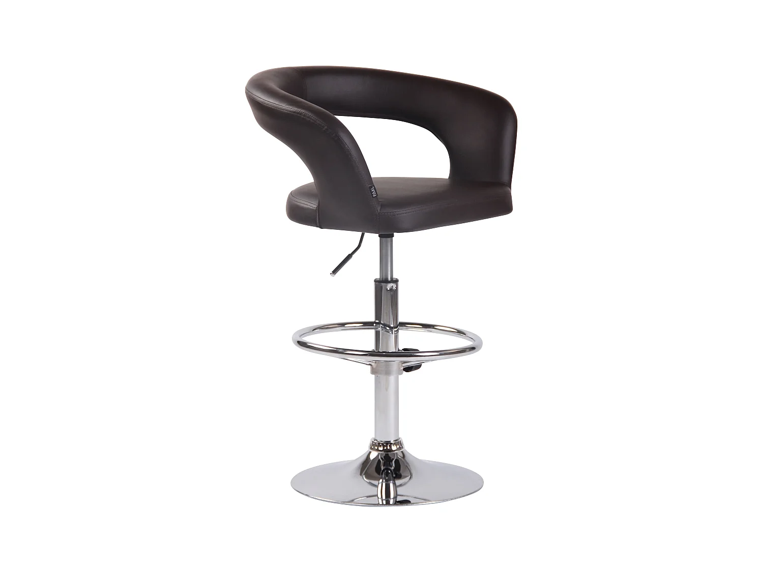 Tabouret de bar x1 métal marron 58 x 47 x 82 cm 10_0004992