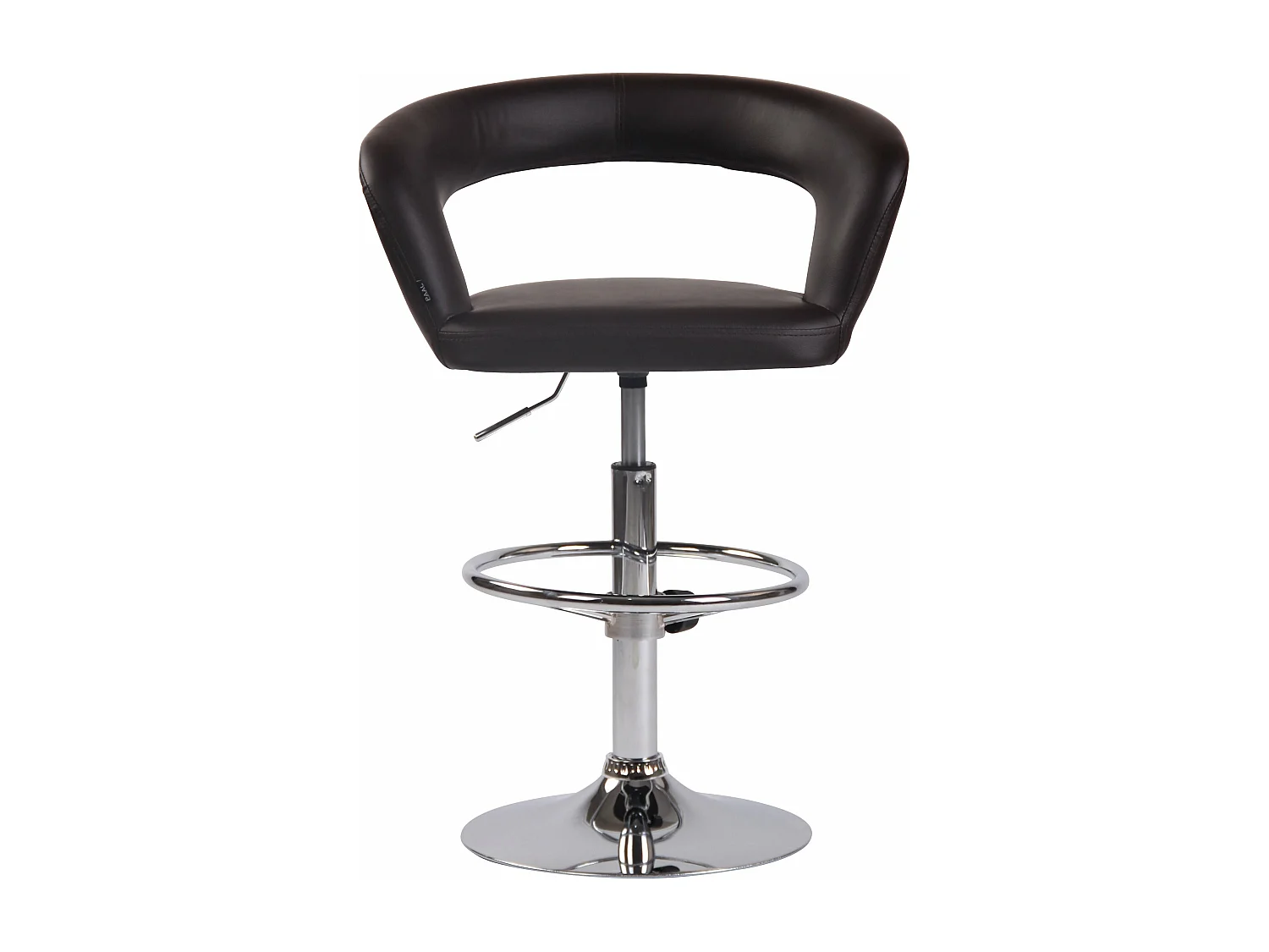 Tabouret de bar x1 métal marron 58 x 47 x 82 cm 10_0004992