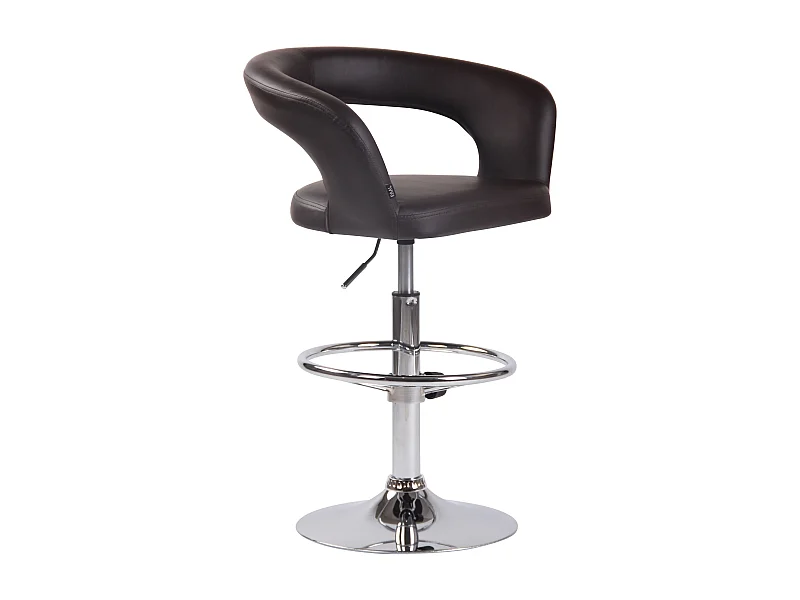 Tabouret de bar x1 métal marron 58 x 47 x 82 cm 10_0004992