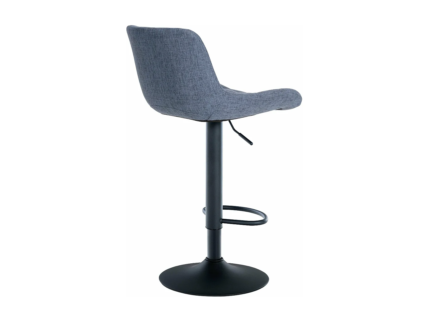 Lot de 2 tabourets métal bleue 48 x 54 x 81 cm 10_0004446