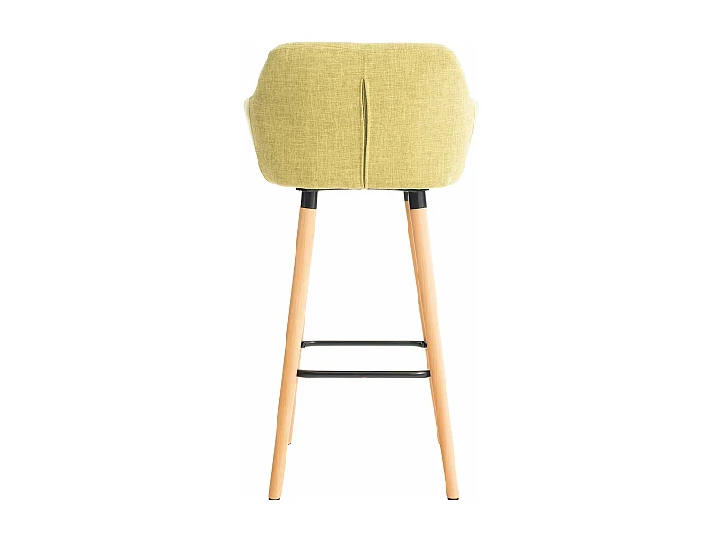Tabouret de bar lounge métal marron 55 x 46 x 99 cm 10_0004927