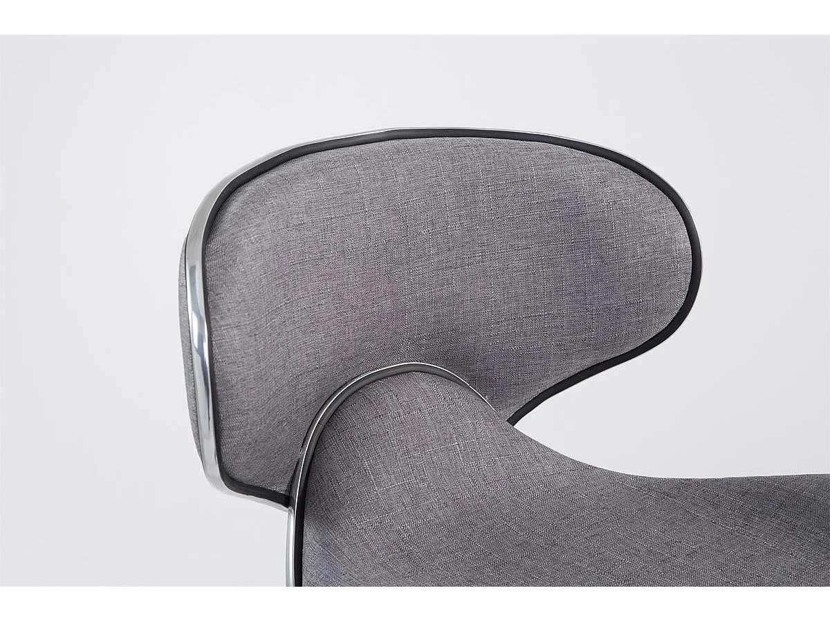 Tabouret de bar x1 métal grise 46 x 49 x 88 cm 10_0005079