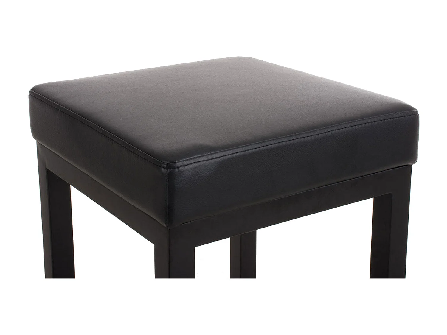 Tabouret de bar x1 métal argentée 41 x 41 x 85 cm 10_0005410