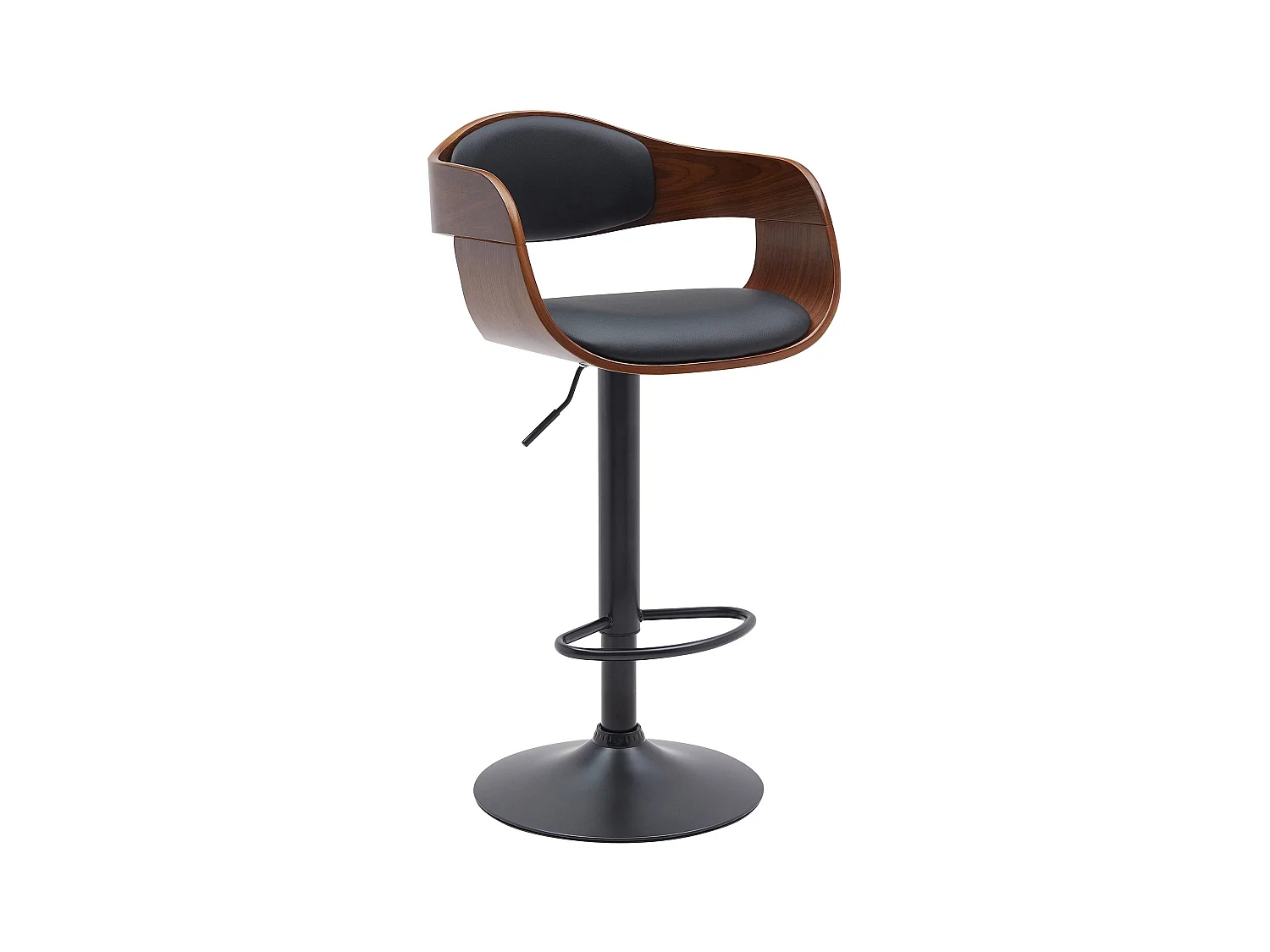 Tabouret de bar x1 métal marron 50 x 48 x 86 cm 10_0005036