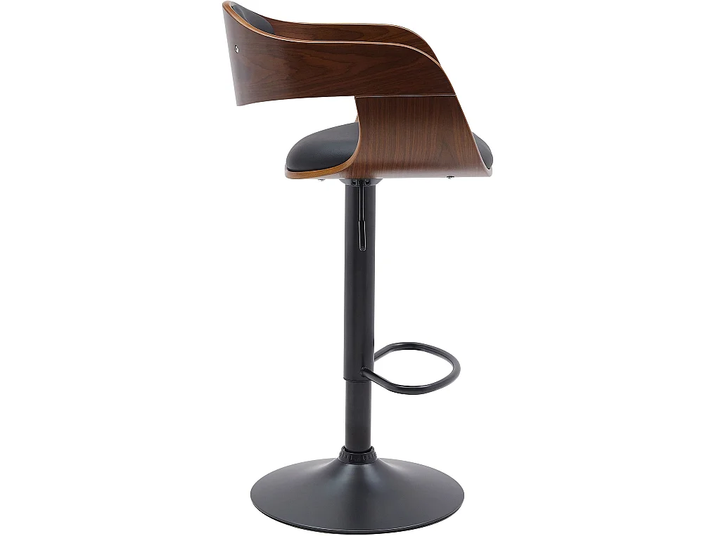 Tabouret de bar x1 métal marron 50 x 48 x 86 cm 10_0005036