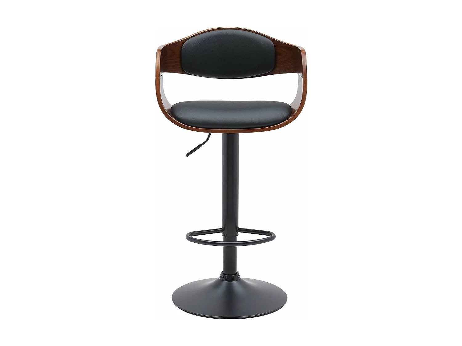 Tabouret de bar x1 métal marron 50 x 48 x 86 cm 10_0005036