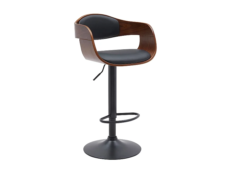 Tabouret de bar x1 métal marron 50 x 48 x 86 cm 10_0005036