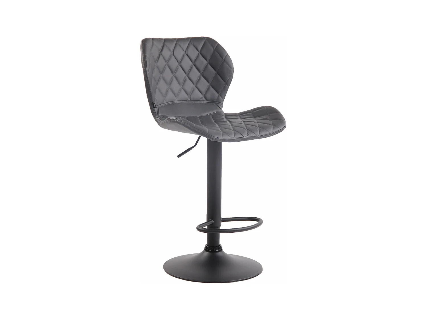 Tabouret de bar x1 métal grise 47 x 51 x 88 cm 10_0004650