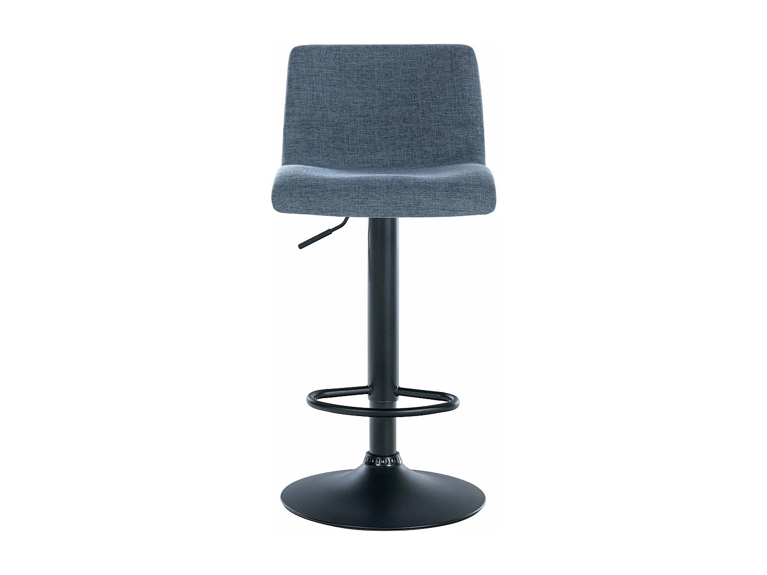 Lot de 2 tabourets métal bleue 39 x 36 x 84 cm 10_0004049