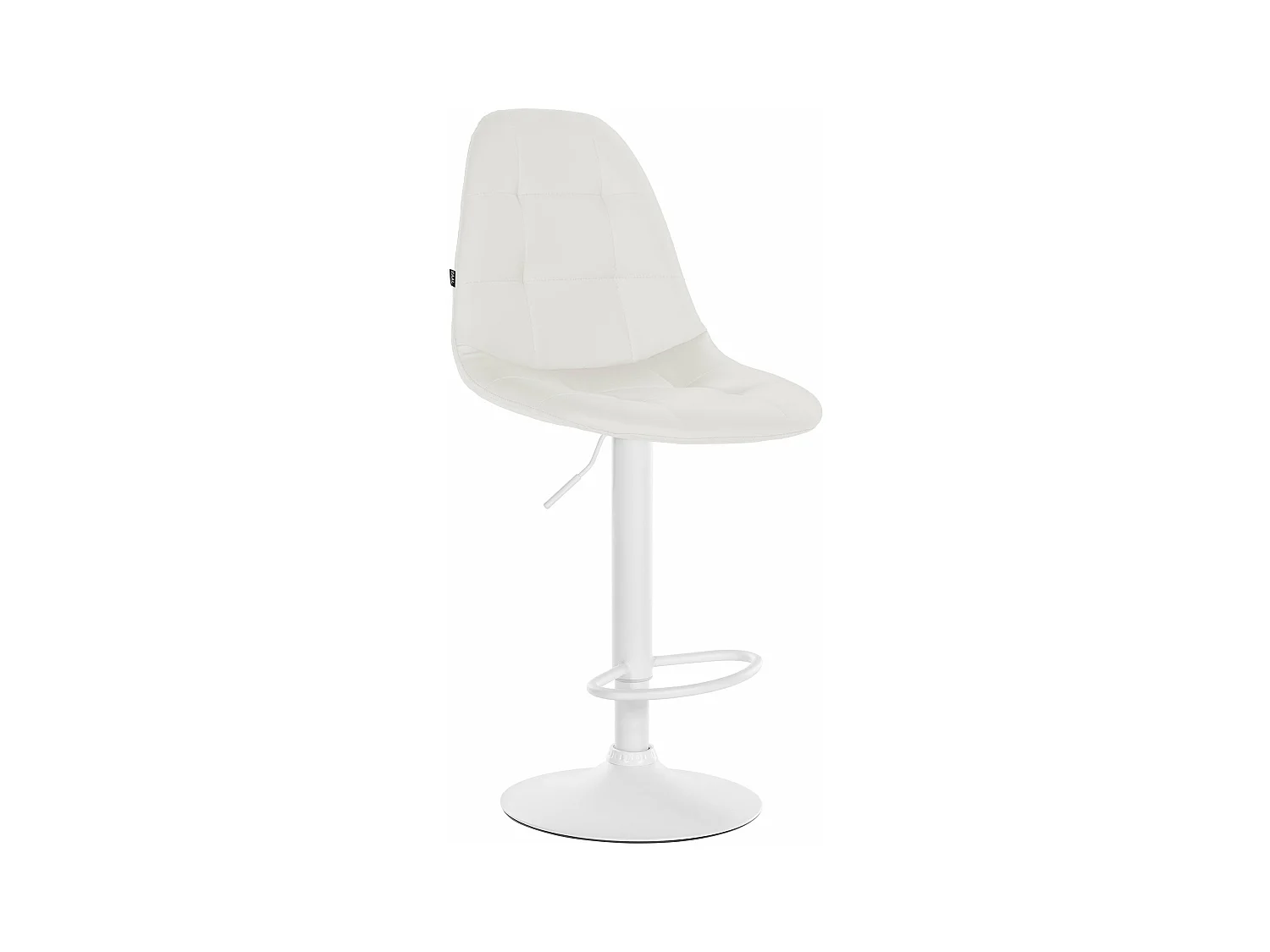 Tabouret de bar x1 métal blanche 47 x 56 x 58 cm 10_0004835