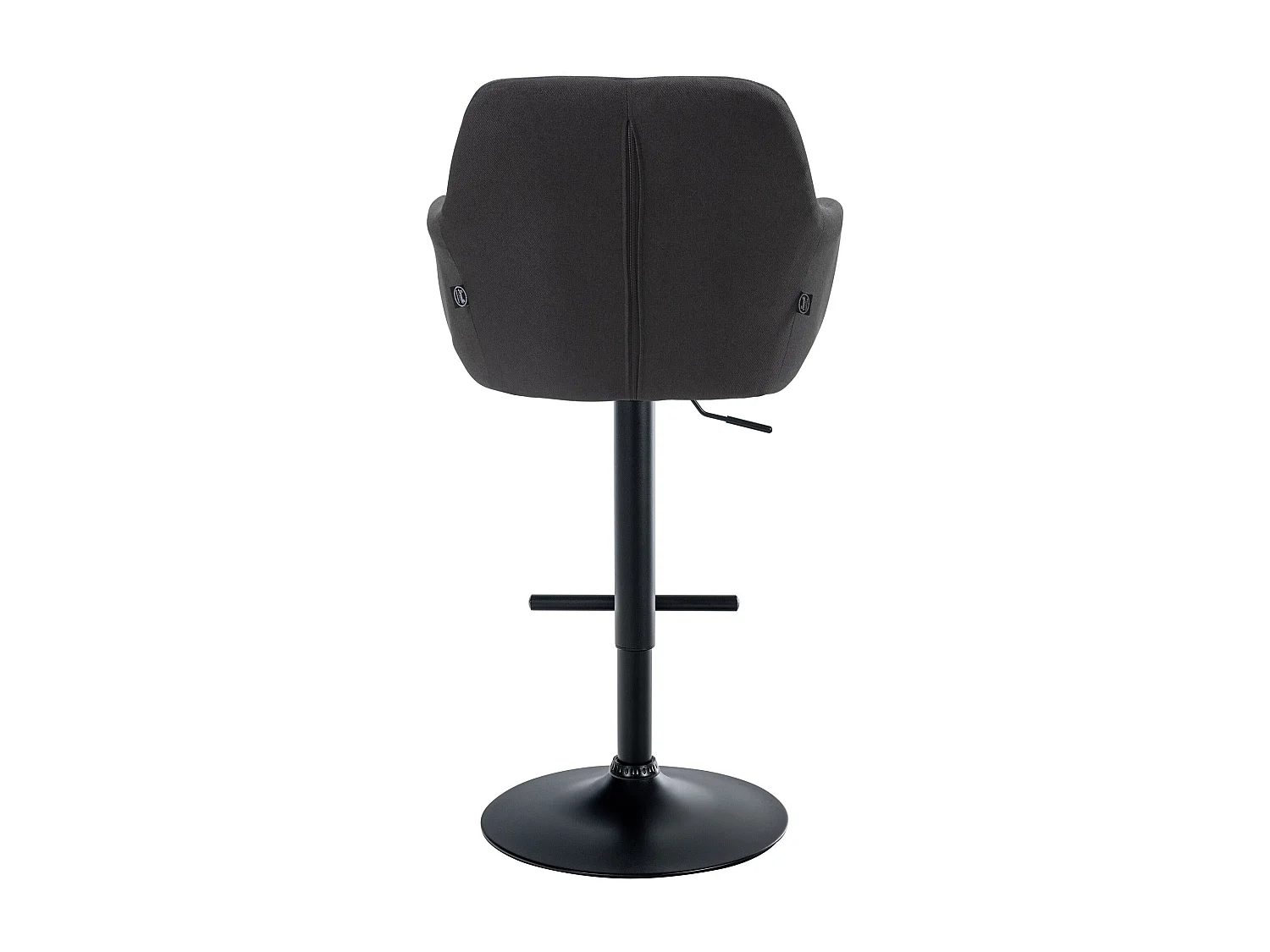 Tabouret de bar chaise métal argentée 57 x 59 x 97 cm 10_0005281