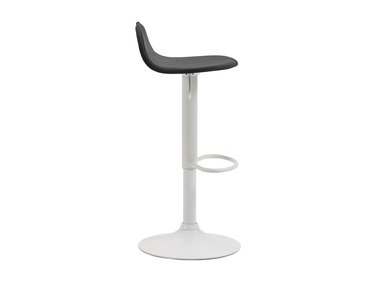 Tabouret de bar x1 métal blanche 39 x 41 x 73 cm 10_0005073