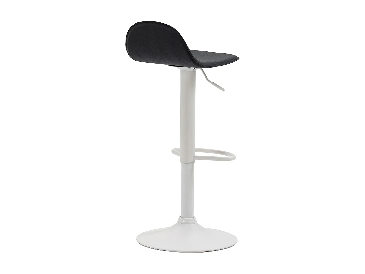 Tabouret de bar x1 métal blanche 39 x 41 x 73 cm 10_0005073