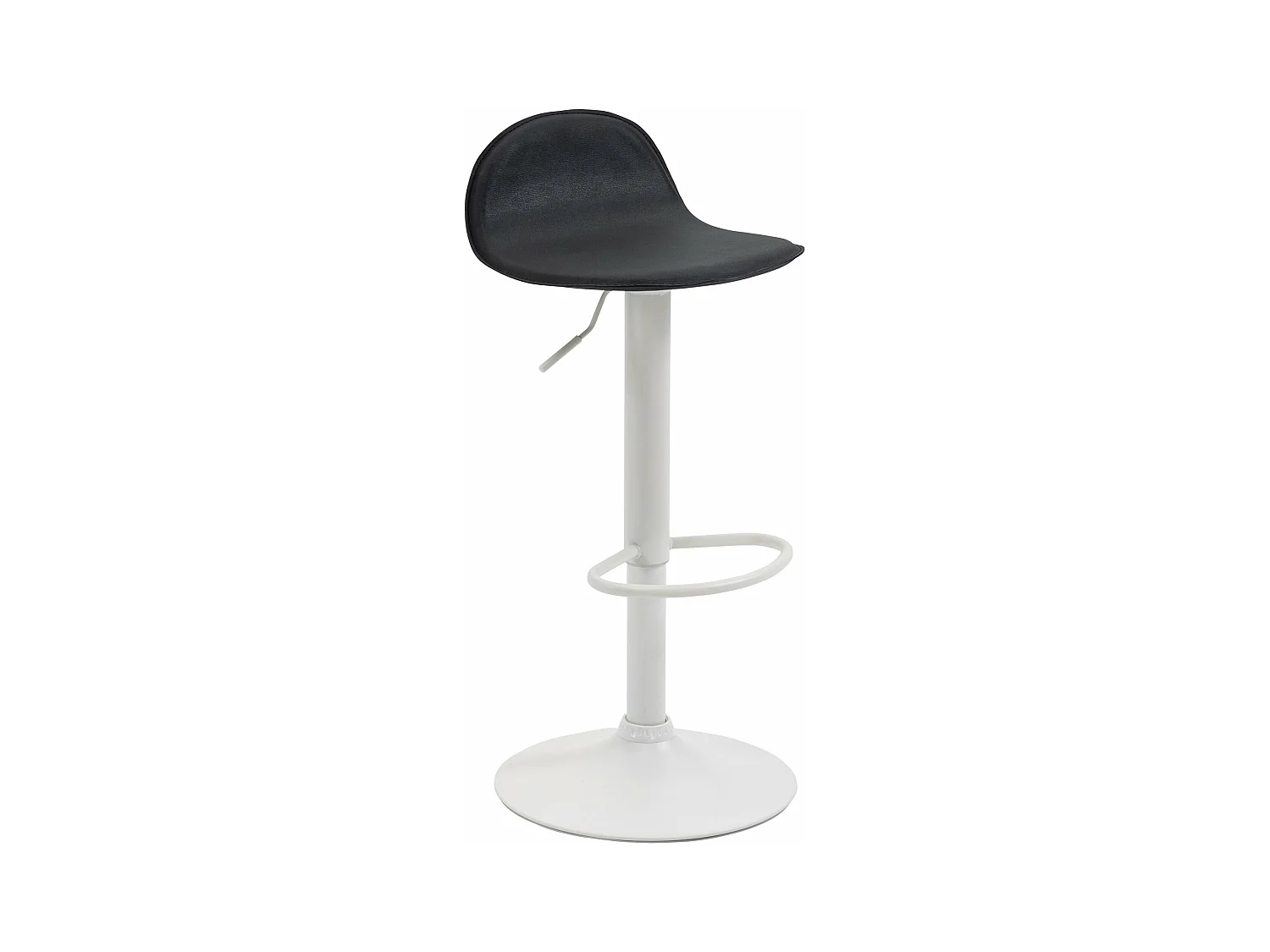 Tabouret de bar x1 métal blanche 39 x 41 x 73 cm 10_0005073