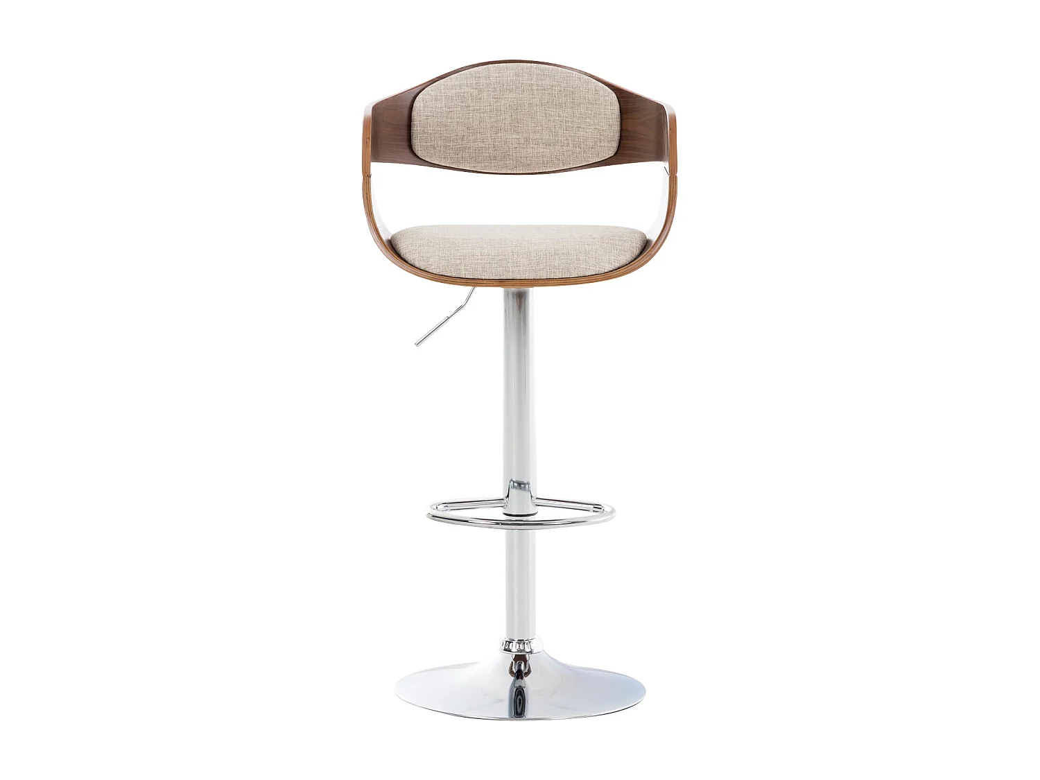 Lot de 2 tabourets bois marron 50 x 48 x 88 cm 10_0004250