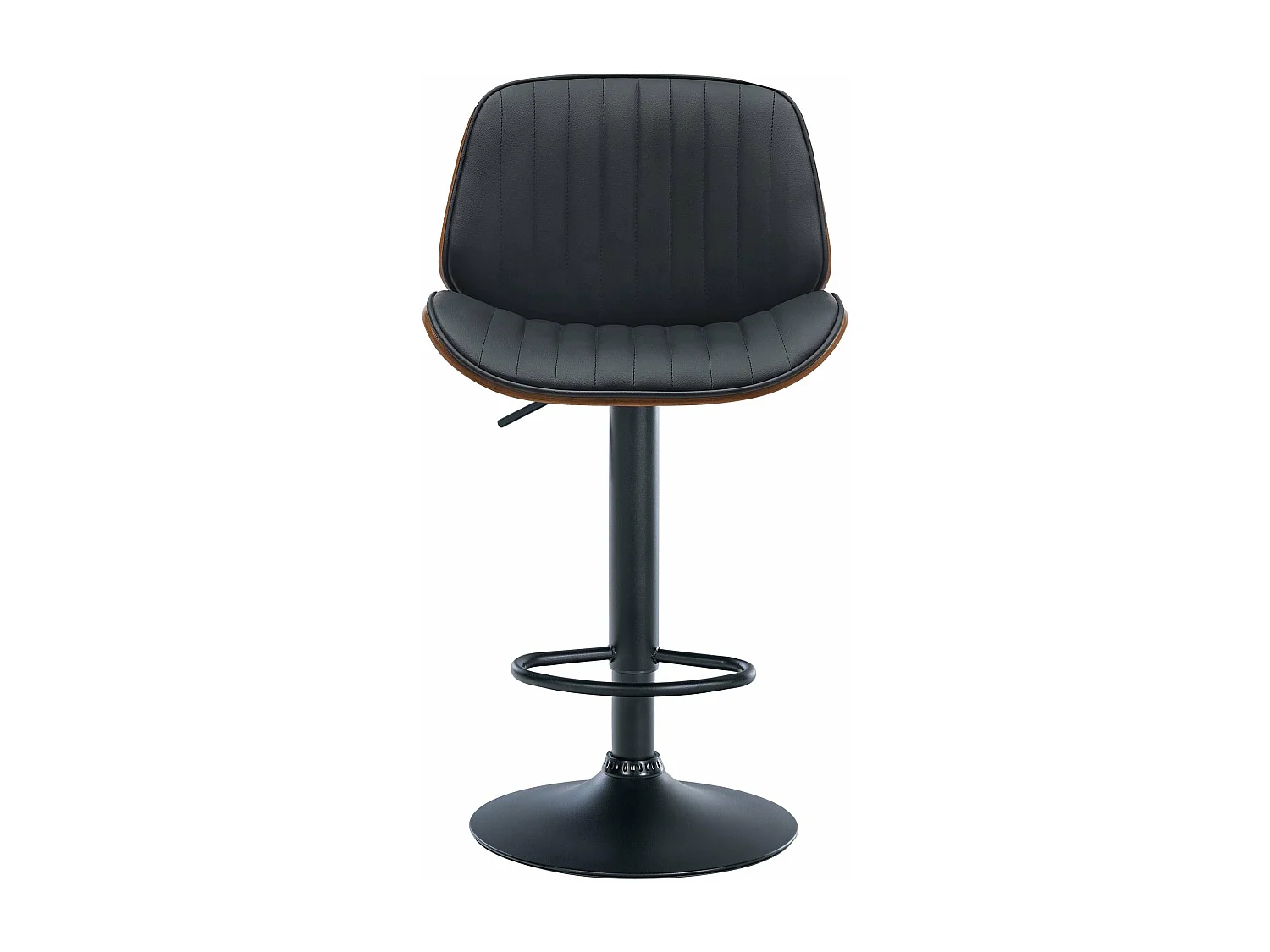 Tabouret de bar design métal marron 49.5 x 50 x 90 cm 10_0005296