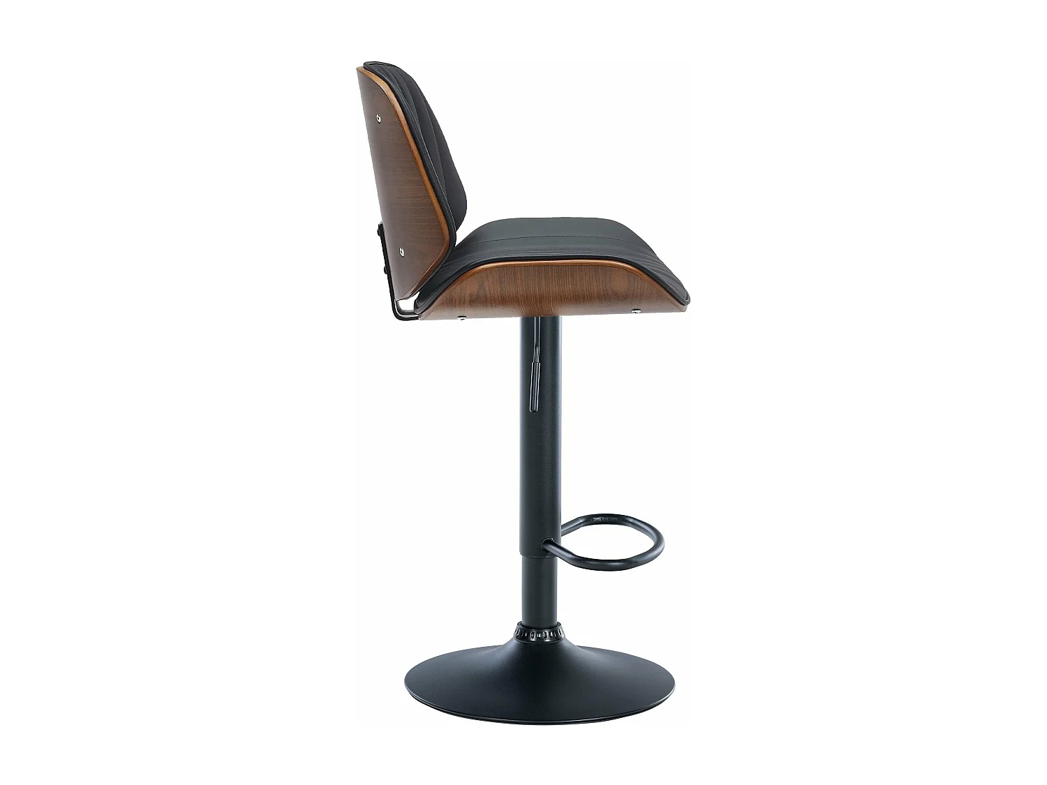 Tabouret de bar design métal marron 49.5 x 50 x 90 cm 10_0005296