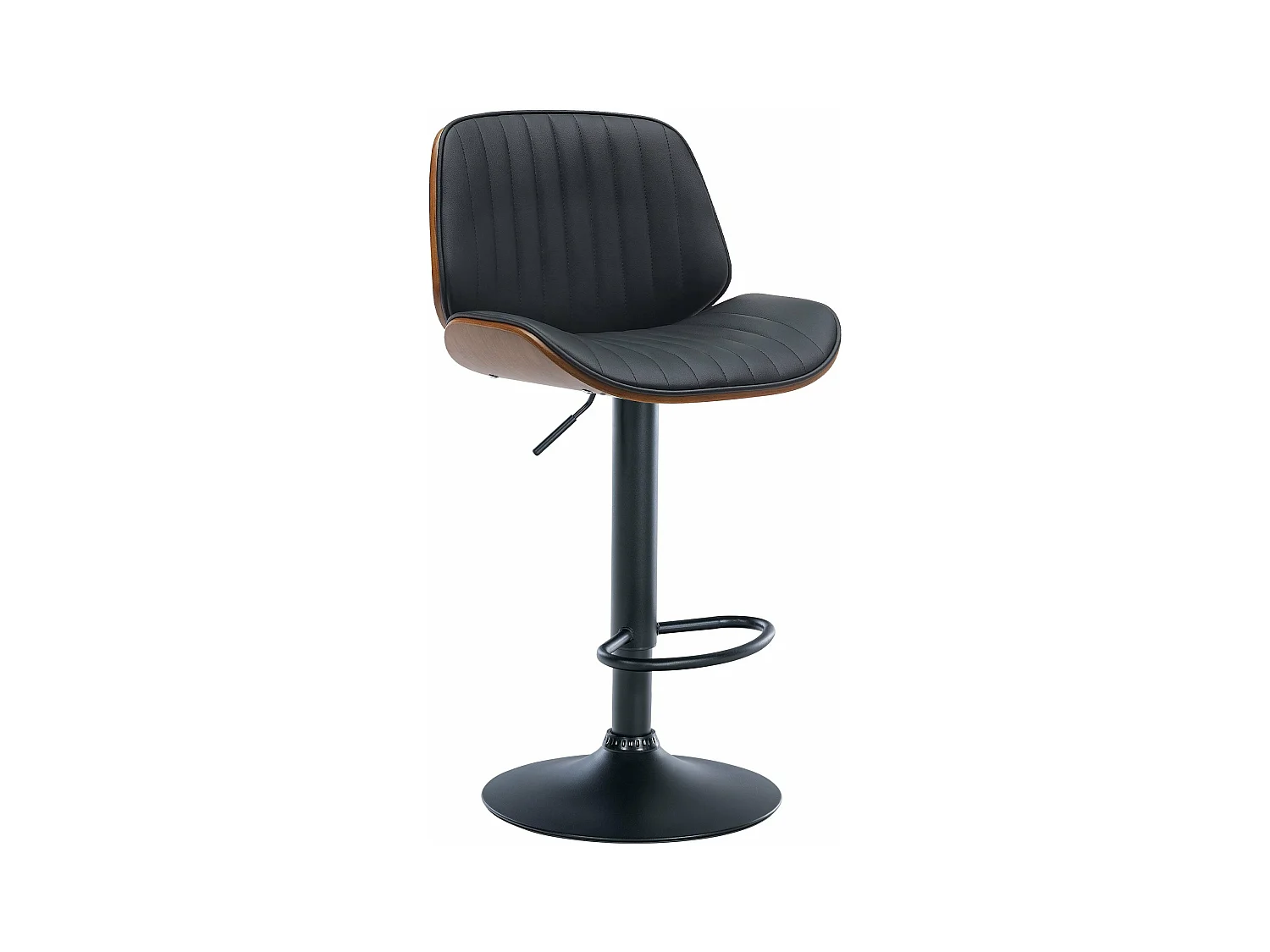 Tabouret de bar design métal marron 49.5 x 50 x 90 cm 10_0005296