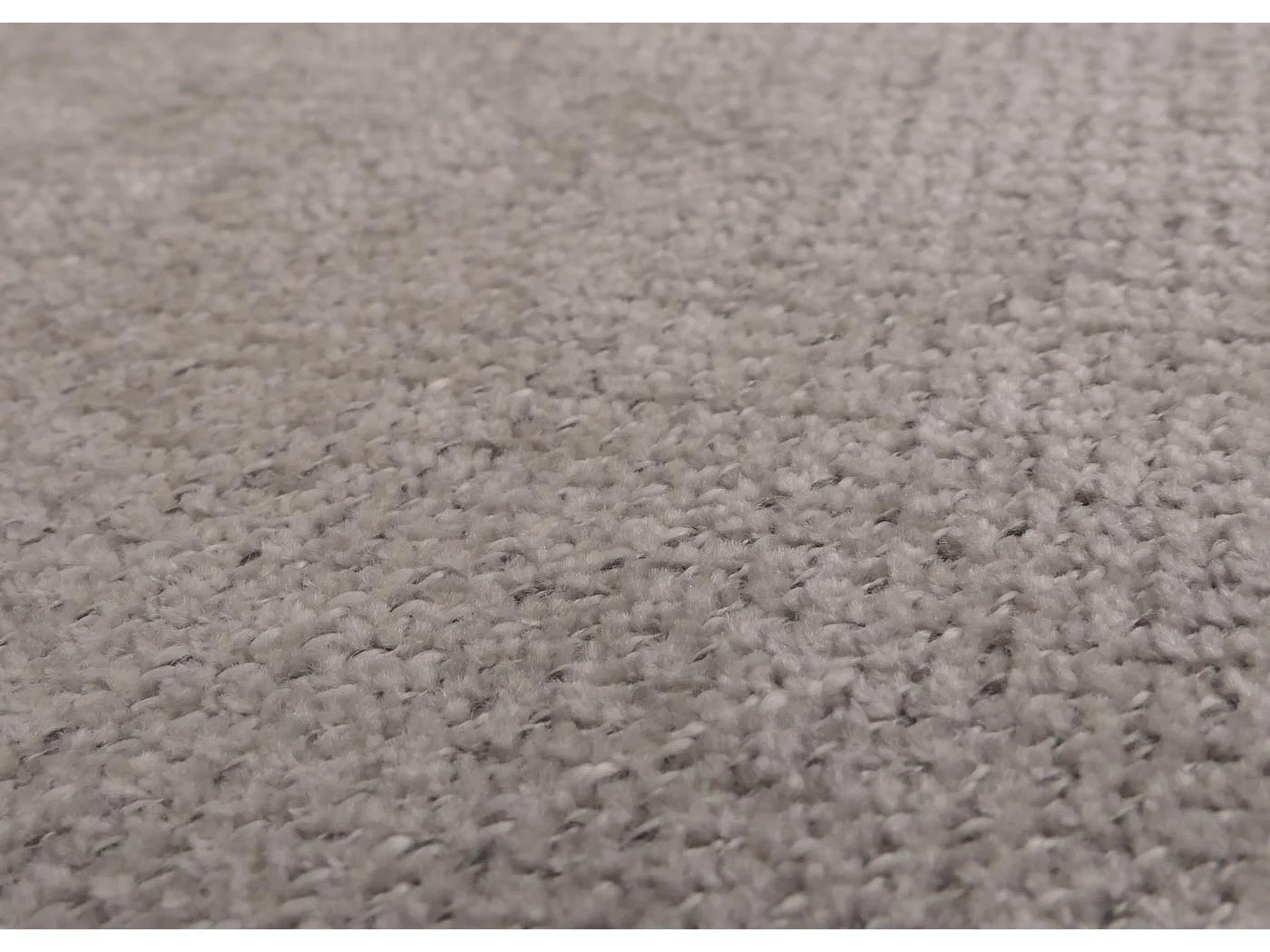 Lot de 2 chaises de salle à manger dossier haut en tissu chenille gris clair pieds en bois clairs 04_0007322