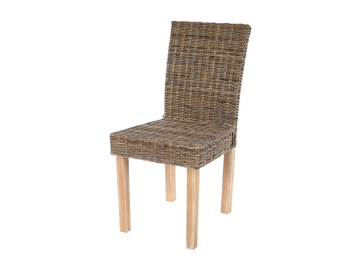 Lot de 2 chaises de salle à manger coins et bords arrondis en kubu rotin 04_0007392