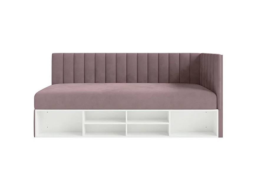 Lit ado avec rangement - violet- côté gauche- VENTRIO
