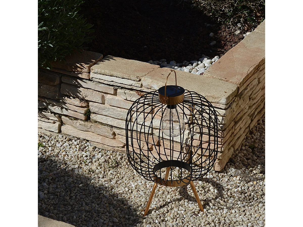 Lanterne solaire filaire Celestina Ø26,4cm - Orium