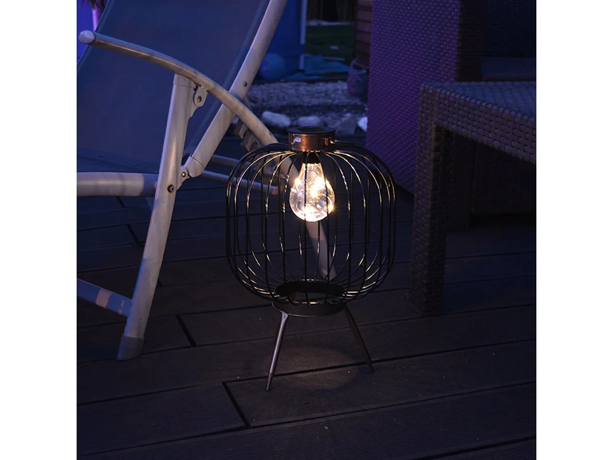 Lanterne solaire filaire Celestina Ø26,4cm - Orium