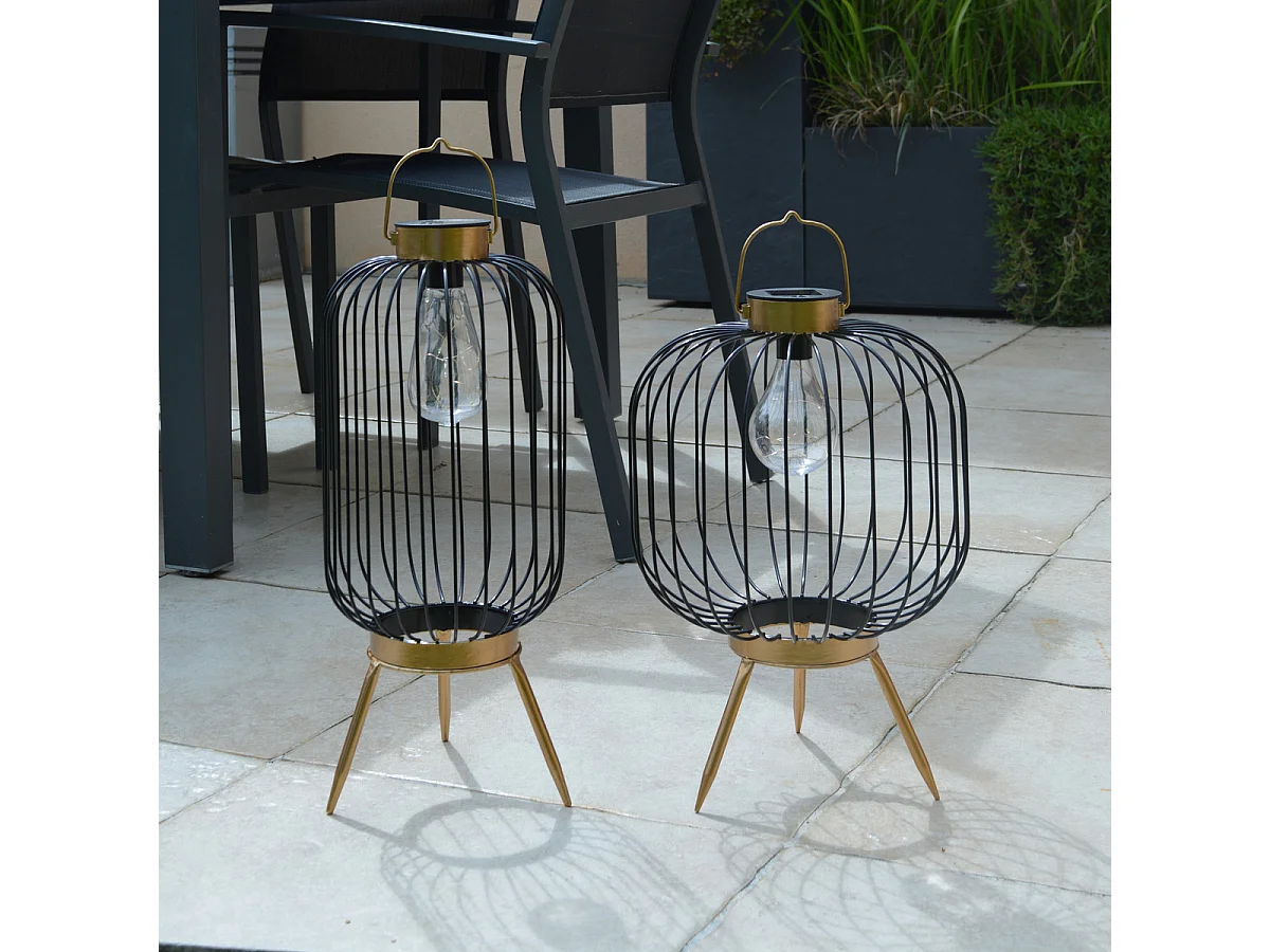 Lanterne solaire filaire Celestin Ø19cm - Orium