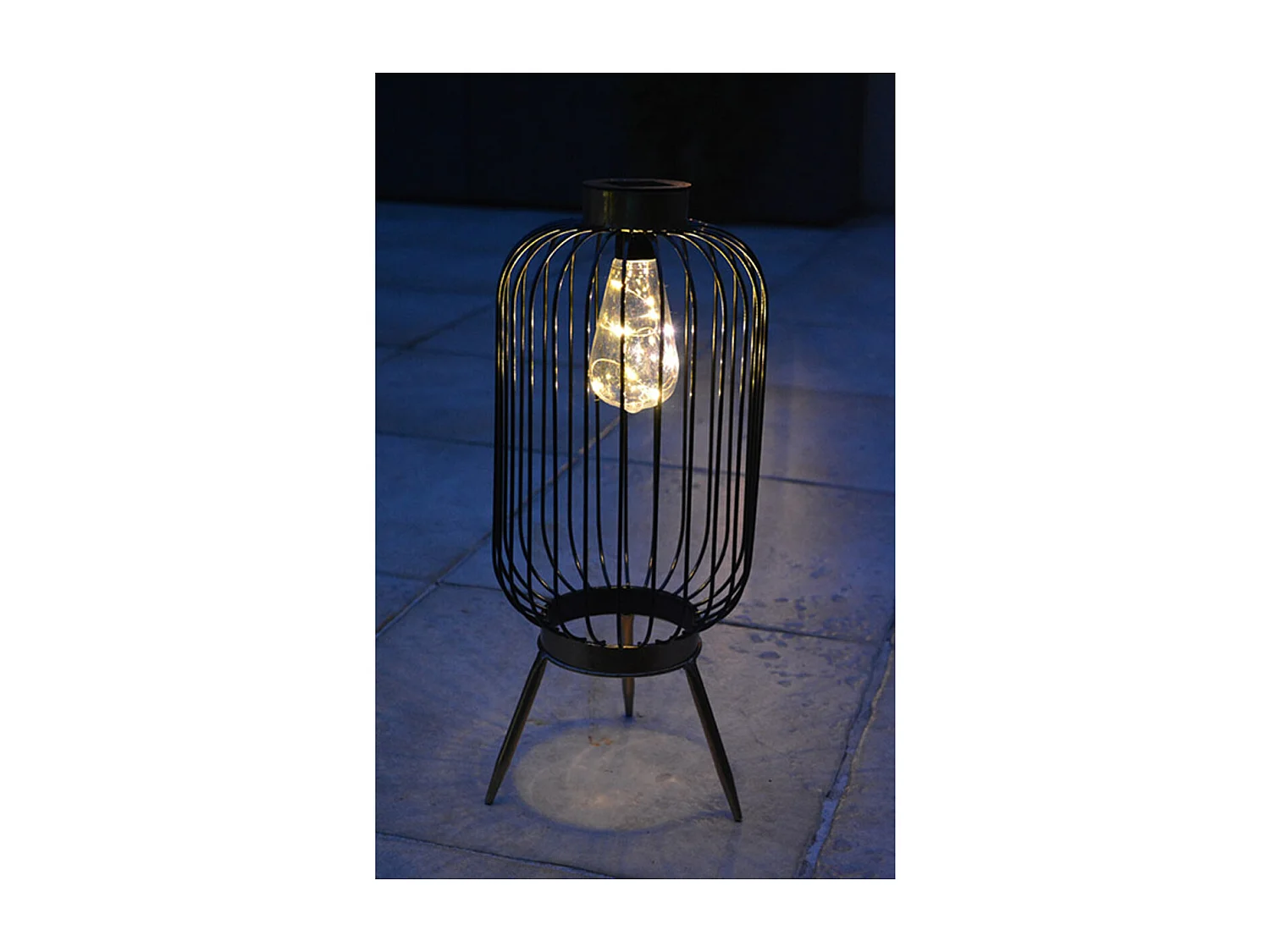 Lanterne solaire filaire Celestin Ø19cm - Orium