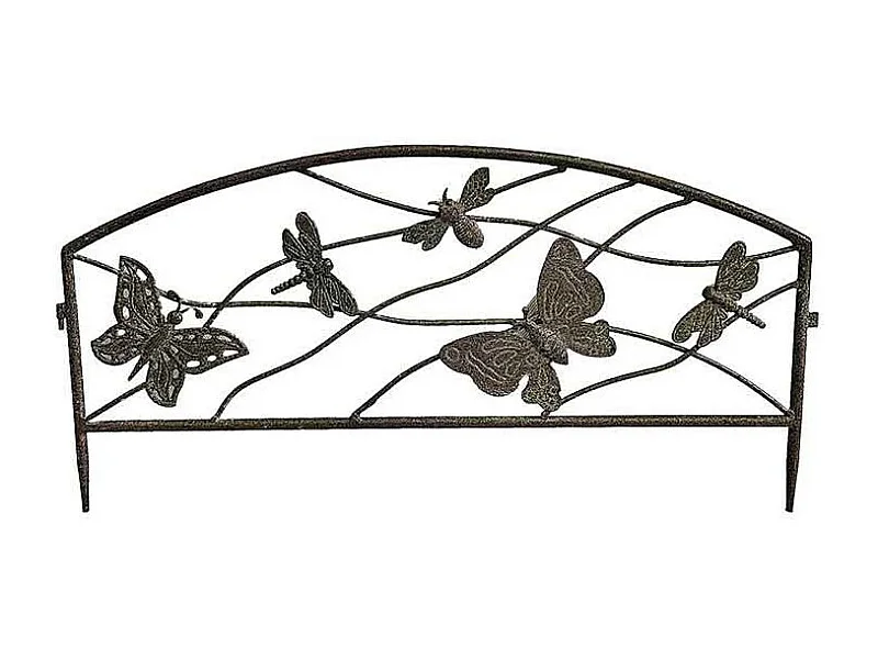 Barrière de jardinière décorative Papillons 51 x 1 x 26 cm