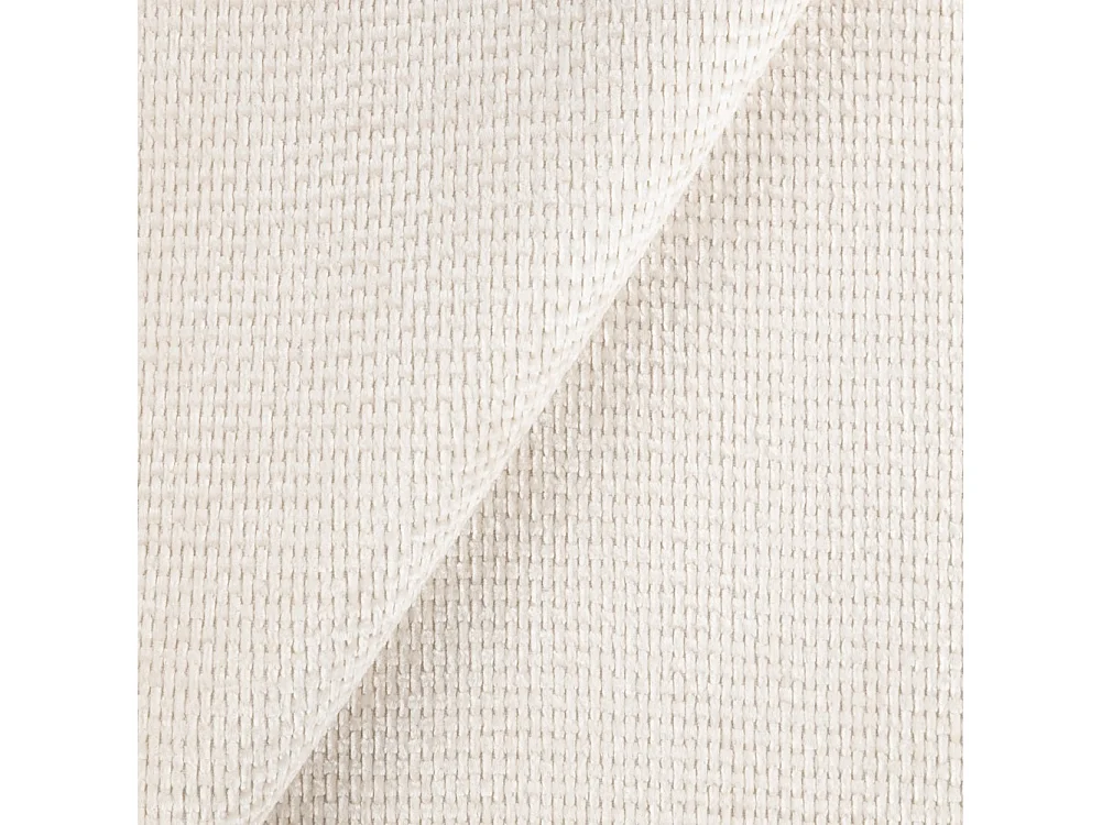 Harmony - Modernes Sofa 2-Sitzer aus Beige Chenille-Stoff mit Hohen Schwarzen Metallfüßen